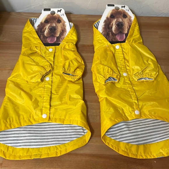 Primark Dog Dog Rain Coats Size Medium For Small Dogs Yellow Poshmark